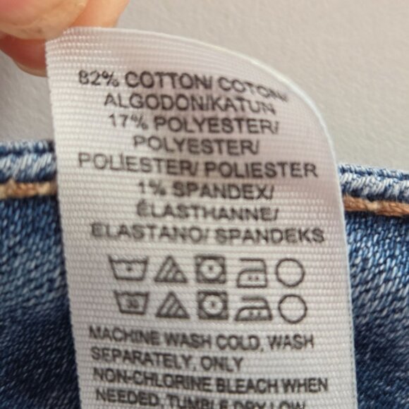 Lucky Brand Lolita Capri Light Wash Slim Fit Denim Jeans Size 6 - Picture 13 of 14